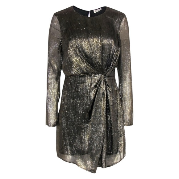 LOVESHACKFANCY • Allegra Dress in Gold - Picture 2 of 15